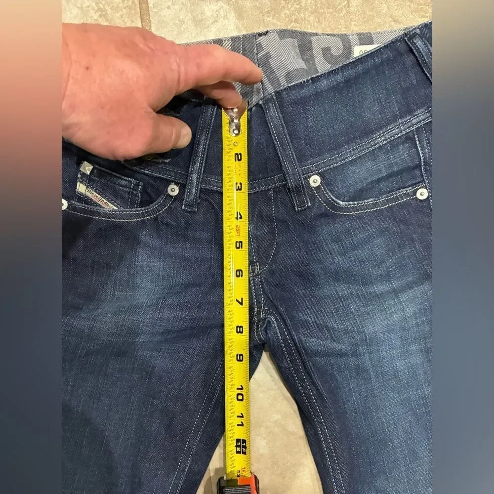 Diesel Cherock Low Rise Bootcut Jeans 24x30 Stretch Like New